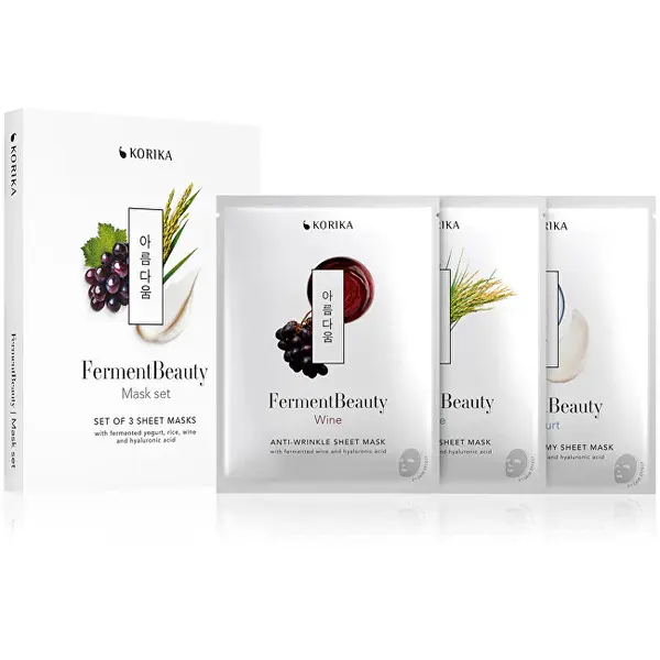 Korika Set Di Maschere Fermentbeauty
