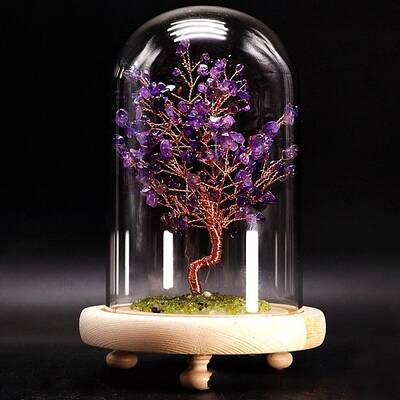 Natural Amethyst Display Decoration