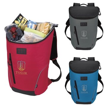 24 Customized Koozie Rogue Cooler Backpack - Insulated & ...