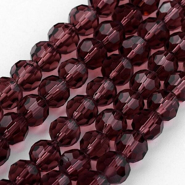 Transparent Glass Bead Strands