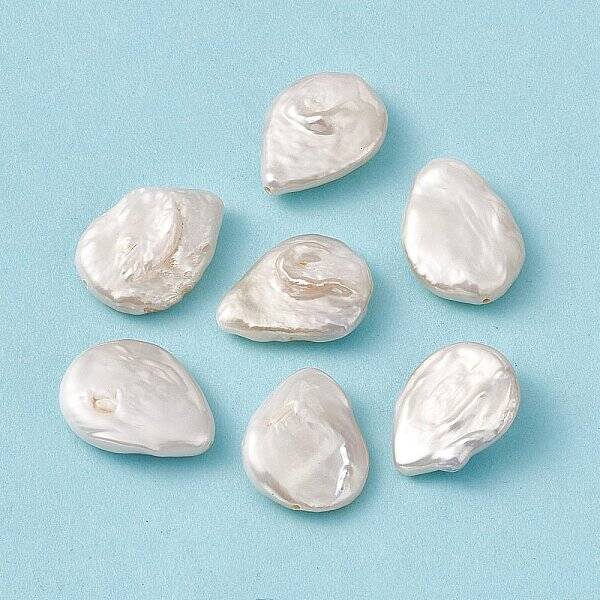Baroque Natural Keshi Pearl Beads