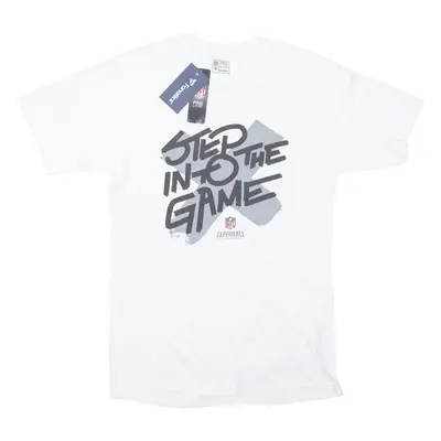 FANATICS NFL Times Square USA T-Shirt White Short Sleeve Mens M