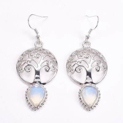 Brass Dangle Earrings