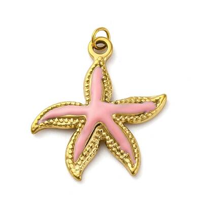 304 Stainless Steel Enamel Pendants