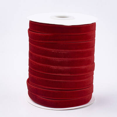 Single Face Velvet Ribbon
