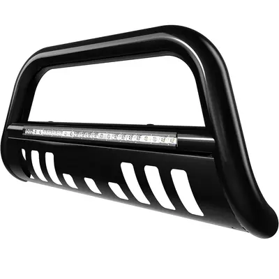 Bull Bar with LED Light Bar Compatible for 09-18 Dodge RAM 1500/2019-2023 RAM 1500 Classic(Exl Rebel Sport) 3\