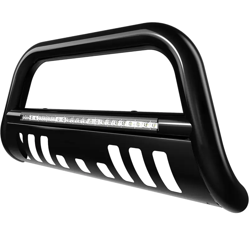 Bull Bar with LED Light Bar Compatible for 09-18 Dodge RAM 1500/2019-2023 RAM 1500 Classic(Exl Rebel Sport) 3\