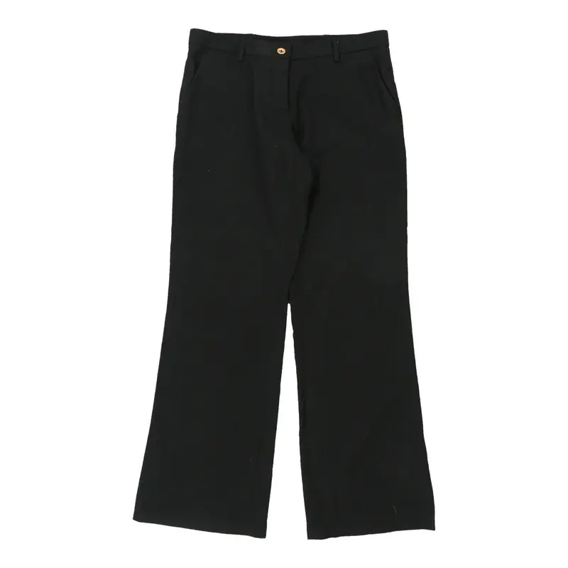 Miu Miu Trousers - 32W UK 10 Black Virgin Wool | Size: UK 10