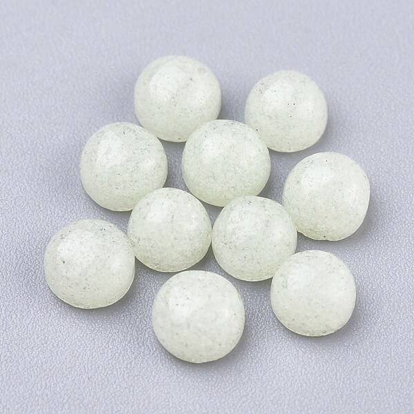 Synthetic Luminous Stone Cabochons