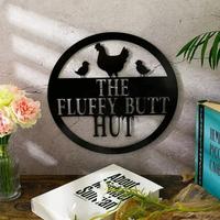 Chicken Coop Sign, Funny Chicken Shed Accessories, Farmhouse Chic Wall Decor, Garden & Patio Decoration Supplies