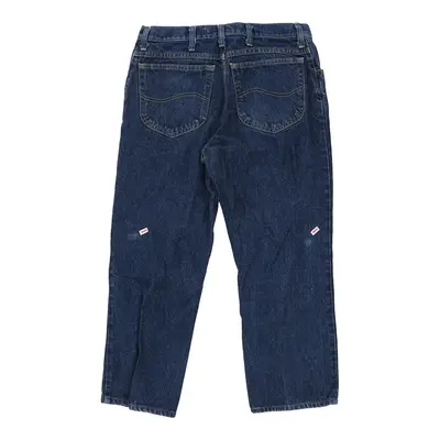 Lee Jeans - 32W UK 12 Blue Cotton