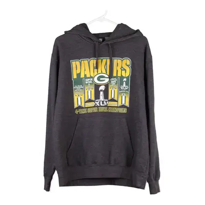 Green Bay Packers 2011 Nutmeg Hoodie - Medium Grey Cotton