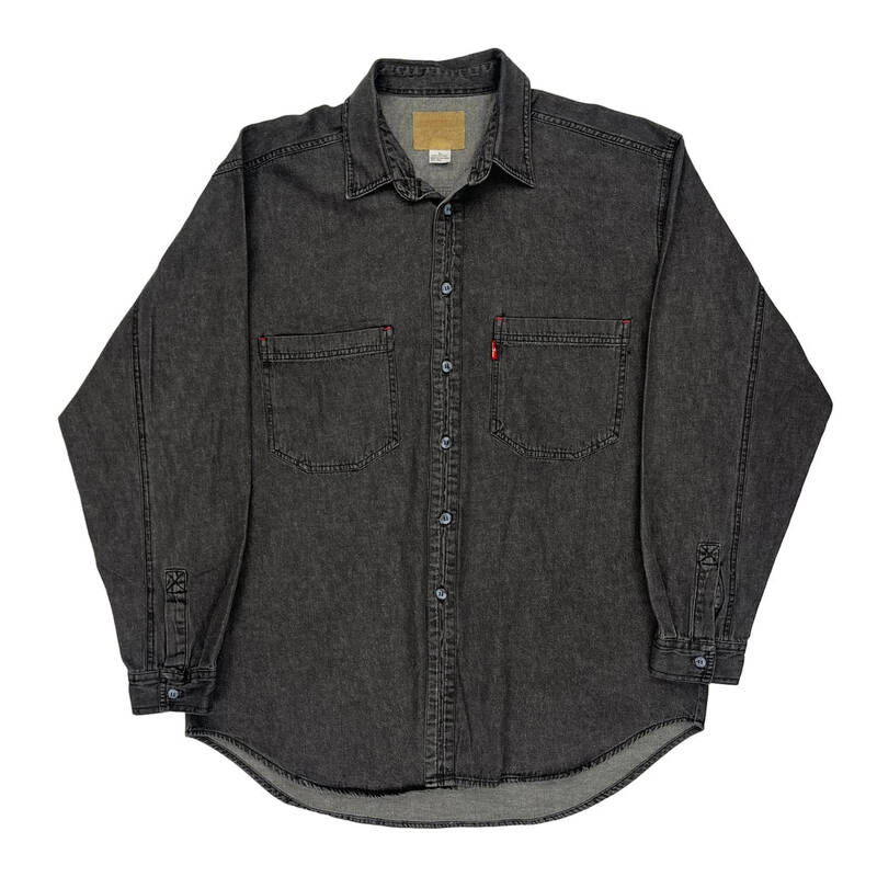 Unbranded Shirt - Large Acid Wash Cotton | Size: large