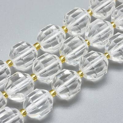 Grade A Natural Quartz Crystal Beads Strands