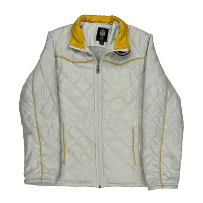 Green Bay Packers Nfl Jacket - Small White Polyester