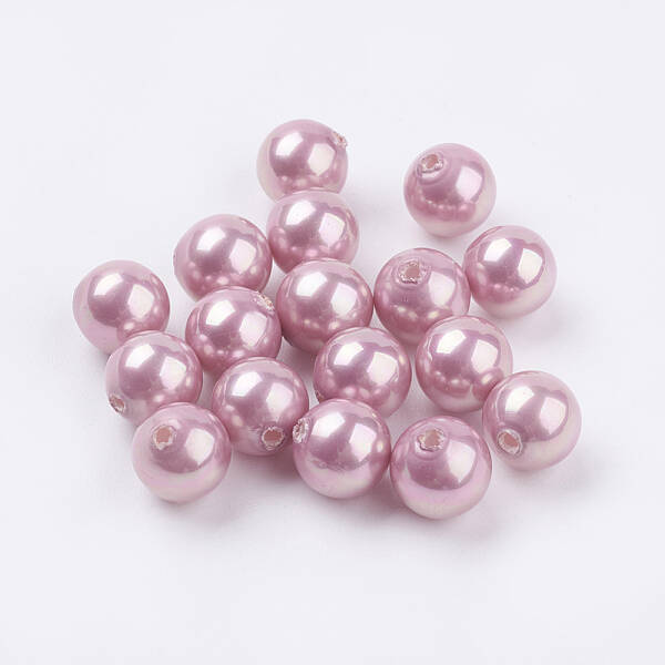 Shell Pearl Half Drilled Beads