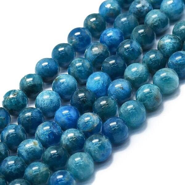 Natural Apatite Beads Strands