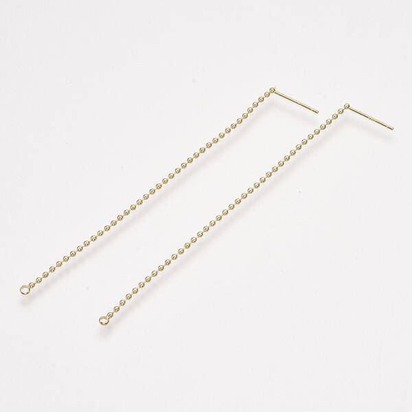 Brass Stud Earring Findings