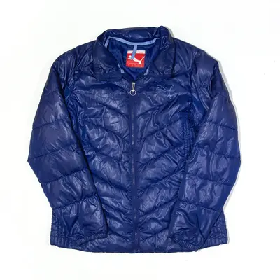 PUMA Insulated Puffer Jacket Purple Womens L