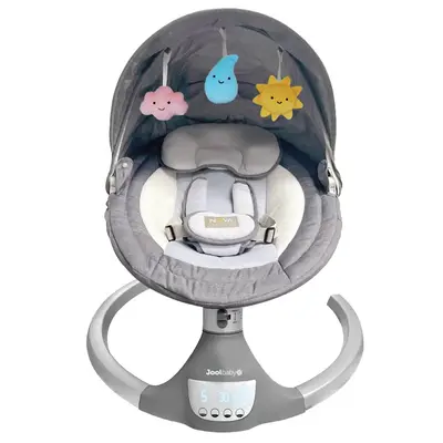 Jool Baby Nova Swing for Newborns - Electric Motorized Infant Swing, Bluetooth Music, 10 Preset Melodies, Remote (Updated Mod...