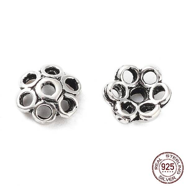 925 Sterling Silver Bead Caps