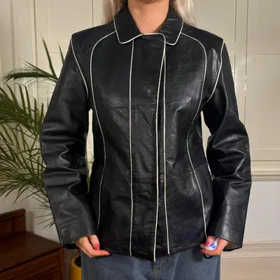Rishi Export Ltd Leather Jacket - Small Black Leather