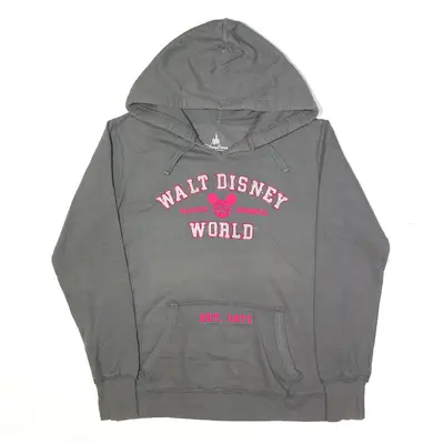 DISNEY PARKS Hoodie Grey Pullover Womens L