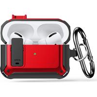 Case for Airpods Pro Case Cover with Lock Lid, Protective Cover Compatible with Airpod Pro Case for Men Women, Shockproof Rug...