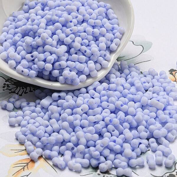 Macaron Color Opaque Frosted Glass Seed Beads