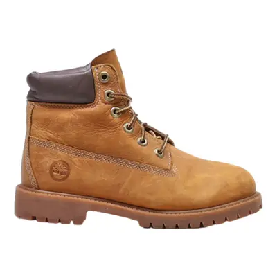 TIMBERLAND Lace-Up Boots Brown Leather Womens UK 4