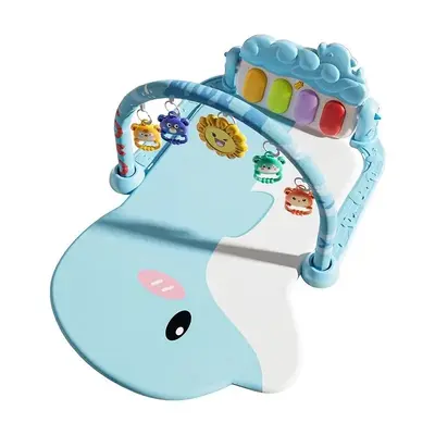 Baby Playmat, 1 Set Baby Music Piano Toy Mat with Hanging Pendant Accessories, Early Education Interactive Toy, Crawling Toy,...