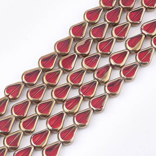 Electroplate Glass Beads Strands