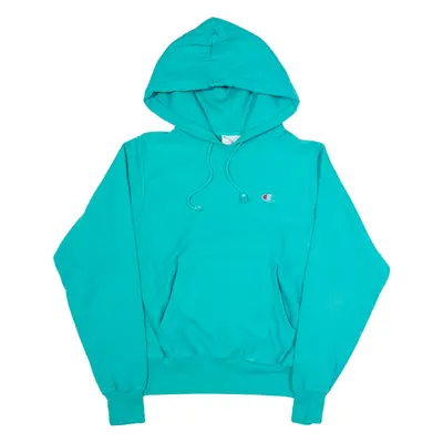 CHAMPION REVERSE WEAVE Mens Blue Hoodie XS