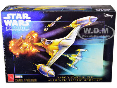 Skill 2 Model Kit Naboo Starfighter Spaceship \