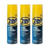 ZEP Stove Oven Cleaner (3 Pack) - Stove Oven Cleaner ZEP - Heavy Duty Oven and Grill Cleaner, 19 oz Household Spray Cleaning ...