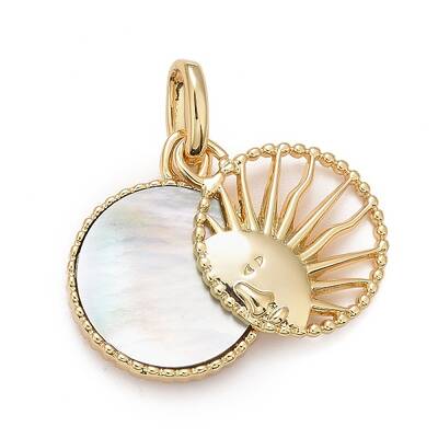 Rack Plating Brass Pendants