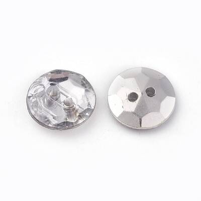 Acrylic Rhinestone Buttons