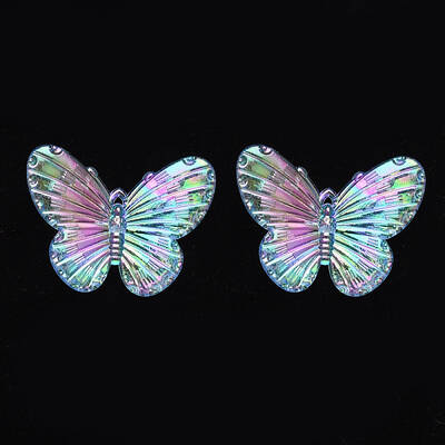 Electroplate Acrylic Pendants