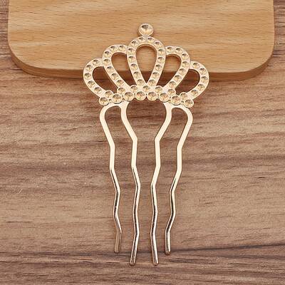 Alloy Hair Comb Findings
