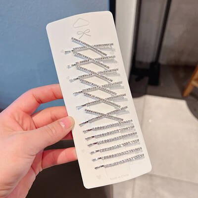 Alloy Rhonestine Alligator Hair Clips