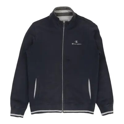 Champion Zip Up - Medium Navy Cotton Blend