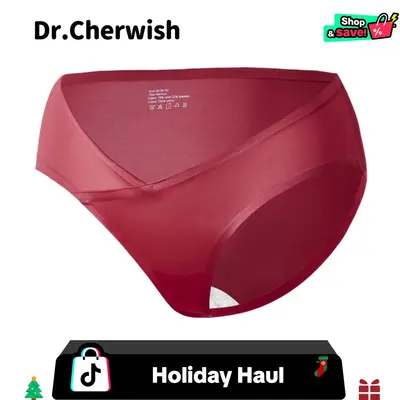[Only for Gift]Dr.Cherwish Maternity Underwear, Women‘s Panties, Maternity Panties, 1 Pack for gift Under the Bump Bikinis ...