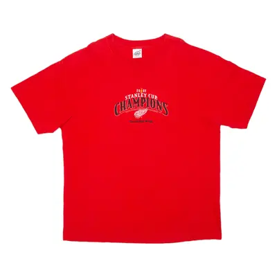 DELTA Stanley Cup Champions Mens T-Shirt Red USA XL
