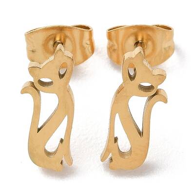 304 Stainless Steel Stud Earrings