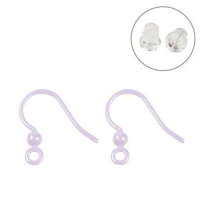 Hypoallergenic Bioceramics Zirconia Ceramic Earring Hooks