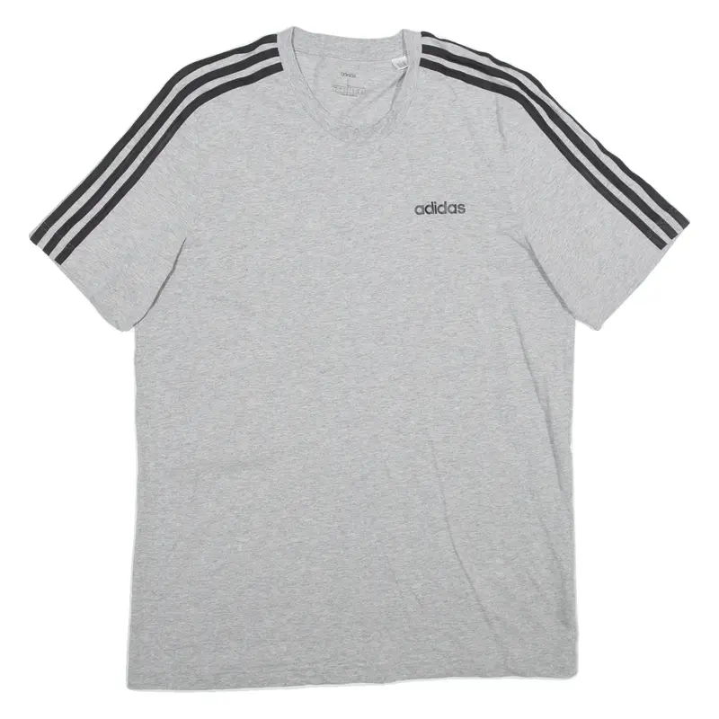 ADIDAS Mens T-Shirt Grey L