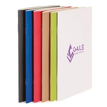 75 Promotional Stapled ECO Notebook - 100% Recycled & Soy Ink