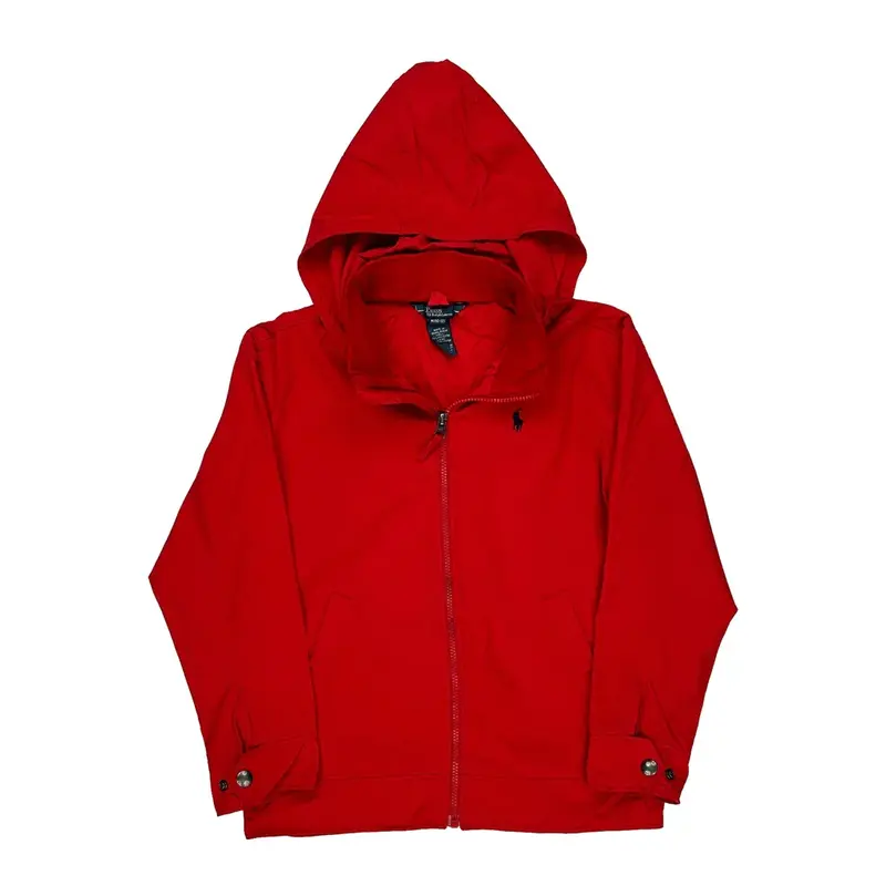 Age 8-9 Ralph Lauren Jacket - Medium Red Polyester