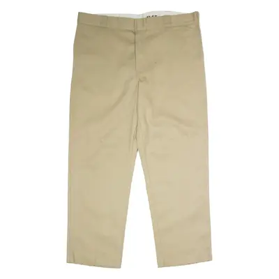 DICKIES 874 Flex Workwear Mens Twill Trousers Beige Classic Straight W42 L30