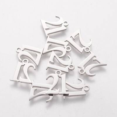 Tarnish Resistant 201 Stainless Steel Charms